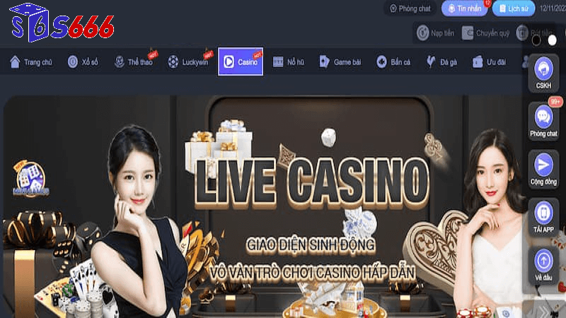 Các game casino S666 được yêu thích nhất?